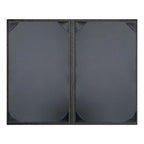 Thumbnail image #2 for Risch Harley HAR-2V 8.5X14 Padded Faux-Leather Double-Fold Menu Cover, 8-1/2" x 14", 2-View Case of 25