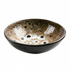 Thumbnail image #1 for G.E.T. Stone Heart by Graupera SH.SA-1320SBN Chinese Bowl, Sabana Terracotta, 8.66"W x 12.2"D x 8.66"H Case of 12