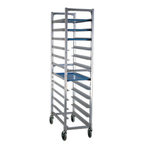 Thumbnail image #1 for New Age 1350 Mobile Platter Rack, 18-Capacity, Aluminum, End-Loading, for 12" x 30" Platters