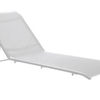 Thumbnail image #1 for Grosfillex Sunset US107096 White Chaise Replacement Sling, One-Piece Backrest and Sleigh Textile Case of 8