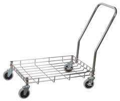 Product image #5 for Wire Dough Box Dolly for 18 x 26 Dough Boxes, 400 lb Capacity