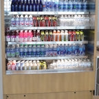 Thumbnail image #1 for RPI Industries Olympus SCAS48R-V-S-SH Open-Air Refrigerated Merchandiser, V Shallow Air Screen, Self-Contained, 48"W x 26"D x 78-1/2"H