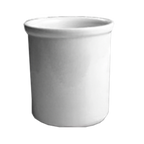 Thumbnail image #1 for Steelite International Diversified Ceramics HL3010AWHA Bain Marie Condiment Jar, 32 oz, White China 1 Dozen