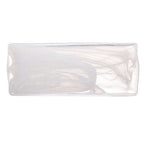 Thumbnail image #1 for Mikasa Hospitality Ardacam 2600-2 Rectangular White Glass Platter, 9.45"W x 3.74"D Case of 12
