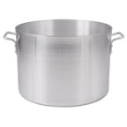 Thumbnail image #1 for Stanton Trading ASPT26HD 26 qt Extra-Heavy Aluminum Sauce Pot, 13-7/8 in Diameter, Without Lid, Reinforced Rim