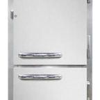 Thumbnail image #1 for Continental Refrigerator Designer Line D1RFNHD One-Section Reach-In Refrigerator/Freezer, Self-Contained, Half-Height Solid Doors