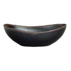 Thumbnail image #2 for Steelite International Delfin, Grey Stone 7199TM020 Medium Oval Melamine Bowl, Gray, 25 oz, 8.5 x 5.25 x 3 in Case of 3 Dozen