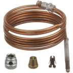 Thumbnail image #1 for AllPoints Foodservice Parts & Supplies Robertshaw 511116 Gas Thermocouple, Natural/LP, 60 in Capillary, 20–30 mV, Stainless Steel Tip