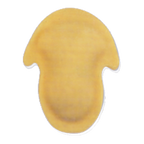 Thumbnail image #1 for Arcobaleno Pasta Equipment MOLD-AMF-RS-23B Ravioli Mold, 18 g, 2 x 2-1/2 in, Specialty Mushroom, Smooth Edge