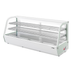 Thumbnail image #6 for KoolMore 60-Inch Countertop Full-Service Refrigerated Display Case with Dual Sliding Glass Doors, White