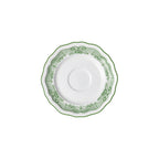 Thumbnail image #1 for Steelite International Folio, Porcelain 62566FP821 Porcelain Saucer, 6.5", Round, Willow Rim Green Case of 2 Dozen