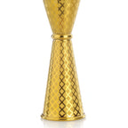 Thumbnail image #1 for Mercer Culinary Barfly M37241GD Japanese-Style Jigger, 25/50 ml, Internal Marking Lines, Gold Exterior, 18/8 Stainless Steel Case of 12