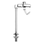 Thumbnail image #1 for Fisher 12513 Pedestal Glass Filler, 12-inch Stainless Steel, Push-Back Valve, Deck Mount