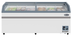 Thumbnail image #5 for KoolMore 19 Cu. Ft. Manual Defrost Island Chest Freezer with Sliding Glass Doors, White