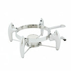 Thumbnail image #1 for Steelite International Walco, Idol WLWI11BC Burner Stand for 11-1/2 qt Chafing Dish, 17 x 13 x 7-1/2 in, with 1 Fuel Cup