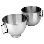 Thumbnail image #1 for AllPoints Foodservice Parts & Supplies 165502 5-Qt Stainless Steel Mixing Bowl