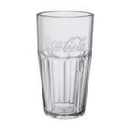 Thumbnail image #1 for G.E.T. Coca Cola 9922-CCL Plastic Tumbler, 22 oz, Clear