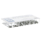 Thumbnail image #1 for AllPoints Foodservice Parts & Supplies 851358 Stainless Steel Nut and Washer Fastener Kit, 260-Piece