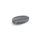 Thumbnail image #1 for Mikasa Hospitality (Lifetime Brands, Inc.) Chic 5314804 Porcelain Free-Form Plate, Black Marble, 6 x 4 in Case of 24