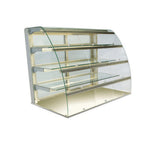 Thumbnail image #1 for RPI Industries Vienna VIDD3-34-R-CV-FD Dry Countertop Pastry Display Case, 44-1/4"W, Self-Service, 3 Adjustable Shelves, Stainless Steel