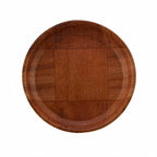 Thumbnail image #1 for Libertyware WTC06 Round Woven Wood Veneer Serving Tray, 6-inch Case of 216