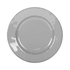 Thumbnail image #1 for G.E.T. Vintage California - EGS D1025T-G Round Gray Melamine Plate, 10.5" Diameter, Double-Line Case of 6