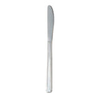 Thumbnail image #1 for Browne USA Foodservice Dominion 5500W Dinner Knife, 8.3", One-Piece Serrated, Medium Weight, 13/0 Stainless Steel, Mirror Finish 1 Dozen