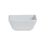 Thumbnail image #2 for Steelite International Varick, Pub 6900E590 Square Porcelain Restaurant Bowl, 3-1/4 oz., 3-1/8" x 1-1/4" Case of 3 Dozen
