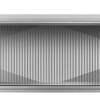 Thumbnail image #2 for Koolmore KM-FTG-1896 96-Inch x 18-Inch Stainless Steel Floor Trough Drain with Subway-Style Grates and Removable Drain Baskets