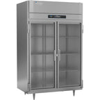 Thumbnail image #1 for Victory Refrigeration UltraSpec™ RSA-2D-S1-G-HC Two-Section Glass-Door Reach-In Refrigerator, 44.57 cu. ft., Stainless Steel Exterior