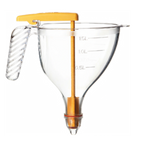 Thumbnail image #1 for Matfer Bourgeat 116540 Automatic Funnel, 1.5 qt, 8-1/4" Diameter, Transparent Polycarbonate