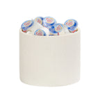 Thumbnail image #1 for Cal-Mil 28004-5-103 Round Resin Buffet Riser, 6" x 6" x 5"H, Ivory