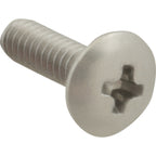 Thumbnail image #1 for AllPoints Foodservice Parts & Supplies 6220608 Truss Head Machine Screw, 6-32 x 1/2", Stainless Steel