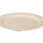Thumbnail image #1 for ATSMFG Mama Lucy MLY-MPR-8T Round Melamine Plate, 7-7/8" Diameter, Tan Case of 4 Dozen