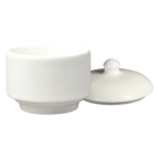 Thumbnail image #1 for Steelite Homer, Pristine HL6306000 7 oz Stacking China Bouillon Cup Case of 3 Dozen