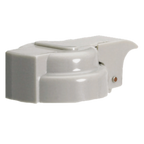 Thumbnail image #1 for TableCraft Products Option 3248T Gray Plastic Condiment Dispenser Top, Dishwasher Safe Case of 500