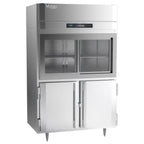 Thumbnail image #1 for Victory Refrigeration UltraSpec™ DRS-2D-S1-HD-HC Two-Section Reach-In Refrigerator, 44.94 cu. ft., Sliding Glass/Solid Doors, Top-Mounted