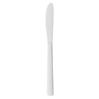 Thumbnail image #1 for Libbey Heavy Weight Windsor 141 5262 Dinner Knife, 8-3/8", Fluted Blade, Solid Handle, 18/0 Stainless Steel