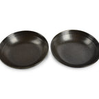 Thumbnail image #2 for Mikasa Hospitality (Lifetime Brands, Inc.) F2d 5315318 Deep-Rim Porcelain Plate, Round, Black, 8-2/3" Case of 18