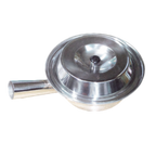 Thumbnail image #1 for Thunder Group SLSTP714 Stainless Steel Saucepan with Cover, Straight Sides, 7-1/4-Inch Diameter Case of 12