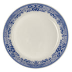 Thumbnail image #1 for Steelite International HL Ivory HL30663924 Coupe Plate, 8-1/4", Round China, Empire Willow Rim Blue Case of 3 Dozen