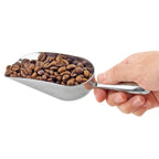 Thumbnail image #2 for New Star Foodservice Inc. 34509 Ice Flour Scoop, 5 oz, Aluminum, Round Bottom Case of 72