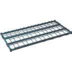 Thumbnail image #1 for 1880 Hospitality Focus Foodservice FFSM1860GN Dunnage Rack, 60"W x 18"D, Green Epoxy Wire Deck, 1,000 lb Capacity