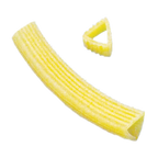 Thumbnail image #1 for Arcobaleno Pasta Equipment AEX130 & AEX130M#386 Pasta Extruder Die, 10mm Ridged Trene, Bronze