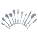 Thumbnail image #2 for Thunder Group Sea Shell SLSS011 18/0 Stainless Steel Mirror-Finish Butter Knife Case of 36 Dozen