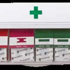 Thumbnail image #2 for CFS Brands Mani-Kare MKBD100 Wall-Mount Bandage Dispenser with Large Patch, Knuckle and Strip Bandage Cartridges