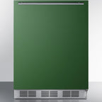 Thumbnail image #6 for Summit Appliance 24-Inch ADA Undercounter Refrigerator-Freezer, 5.1 Cu. Ft., Emerald Green Door