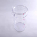 Thumbnail image #1 for Hakka Brothers Corp Clivia 103C-092C 6 Qt Clear Polycarbonate Food Storage Container with Lid