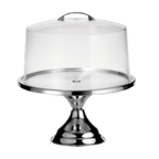 Thumbnail image #1 for TableCraft Products 821 Stainless Steel Cake Stand, 12-3/4" Diameter x 6-3/4" Height