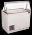 Thumbnail image #2 for Omcan 68 Inch Ice Cream Dipping Display Freezer with Flat Sneeze Guard and 12+8 Tub Capacity